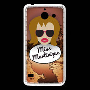 Coque Huawei Y550 Miss Martinique Rousse