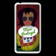 Coque Huawei Y550 Miss Portugal Black