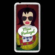 Coque Huawei Y550 Miss Portugal Brune