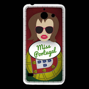 Coque Huawei Y550 Miss Portugal Chatain