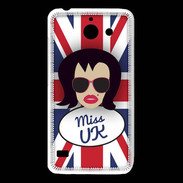 Coque Huawei Y550 Miss UK Brune