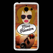Coque Huawei Y550 Miss Réunion Rousse