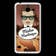 Coque Huawei Y550 Mister Martinique Chatain