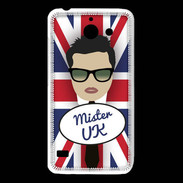 Coque Huawei Y550 Mister UK Brun