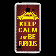 Coque Huawei Y550 Keep Calm and Be Furious Rouge