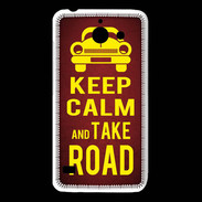 Coque Huawei Y550 Keep Calm and Take o road 2 Rouge