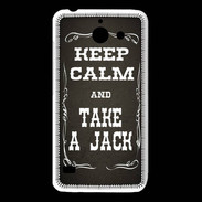 Coque Huawei Y550 Keep Calm and Take Jack Gris