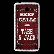 Coque Huawei Y550 Keep Calm and Take Jack Rouge