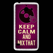 Coque Huawei Y550 Keep Calm and Mix That Rose