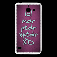 Coque Huawei Y550 LOL MDR Rose ZG