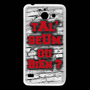 Coque Huawei Y550 Ta l'seum ou bien Rouge