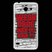 Coque Huawei Y550 Wesh Gros Rouge