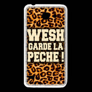 Coque Huawei Y550 Wesh garde la pèche Léopard
