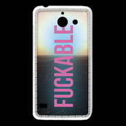 Coque Huawei Y550 Fuckable Rose ZG