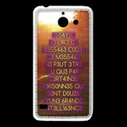 Coque Huawei Y550 Message codé ZG
