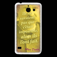 Coque Huawei Y550 Ils ne savaient pas ZG