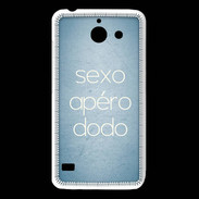 Coque Huawei Y550 Sexo Apéro Dodo Bleu ZG