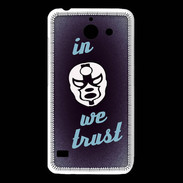 Coque Huawei Y550 In Catch We trust Bleu ZG