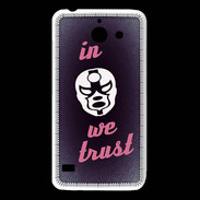 Coque Huawei Y550 In Catch We trust Rouge ZG