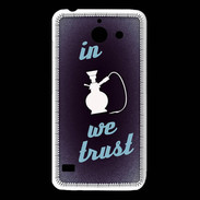 Coque Huawei Y550 In Chicha We trust Bleu ZG