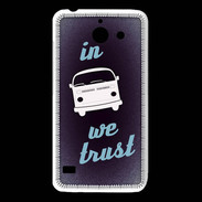 Coque Huawei Y550 In Combi We trust Bleu ZG