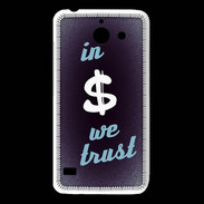 Coque Huawei Y550 In Money We trust Bleu ZG