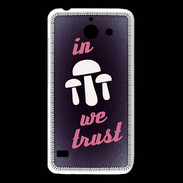 Coque Huawei Y550 In Mushrooms We trust Rouge ZG