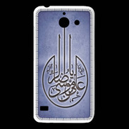 Coque Huawei Y550 Islam M Bleu