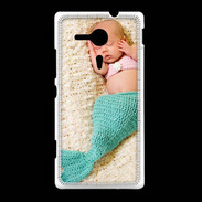 Coque Sony Xpéria SP Bébé Sirène
