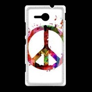 Coque Sony Xpéria SP Symbole de la paix 5