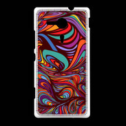 Coque Sony Xpéria SP Fond Hippie 3