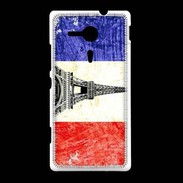 Coque Sony Xpéria SP Drapeau français vintage 2