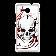 Coque Sony Xpéria SP Tête de mort 5