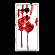 Coque Sony Xpéria SP Trace de sang
