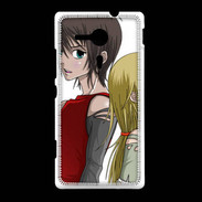 Coque Sony Xpéria SP Cute Boy and Girl