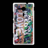 Coque Sony Xpéria SP All you need is love 5