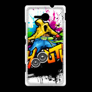Coque Sony Xpéria SP Dancing Graffiti