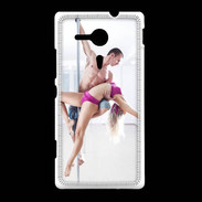 Coque Sony Xpéria SP Couple pole dance