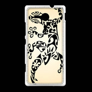 Coque Sony Xpéria SP Salamandre tribal