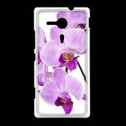 Coque Sony Xpéria SP Orchidée violette