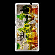 Coque Sony Xpéria SP Rasta Ganja
