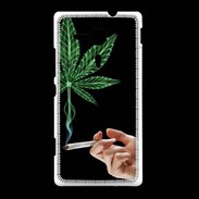 Coque Sony Xpéria SP Fumeur de cannabis