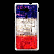 Coque Sony Xpéria SP Drapeau français vintage