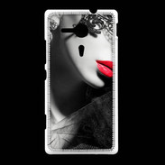 Coque Sony Xpéria SP Vintage Beauté