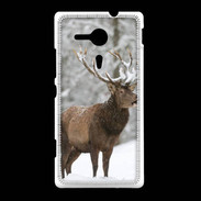 Coque Sony Xpéria SP Cerf en hiver 50