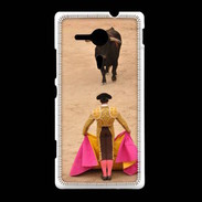 Coque Sony Xpéria SP Face à Face Corrida