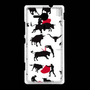 Coque Sony Xpéria SP Fête du taureau