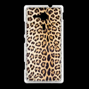 Coque Sony Xpéria SP Fonde de panthère 