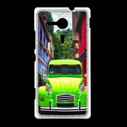 Coque Sony Xpéria SP 2cv verte de collection