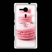 Coque Sony Xpéria SP Amour de macaron